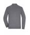 Homme Cardigan zippé pour hommes Gris-chiné 11467