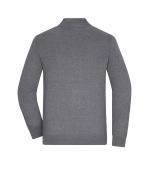 Men Men's Zip-Cardigan Grey-heather 11467