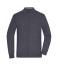 Heren Men's Zip-Cardigan Antraciet-melange 11467