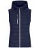 Femme Gilet hybride pour femmes Marine/marine 11468