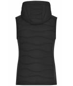 Ladies Ladies' Hybrid Vest Black/black 11468