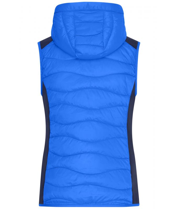 Dames Ladies' Hybrid Vest Blauw/navy 11468