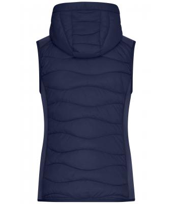 Dames Ladies' Hybrid Vest Navy/navy 11468