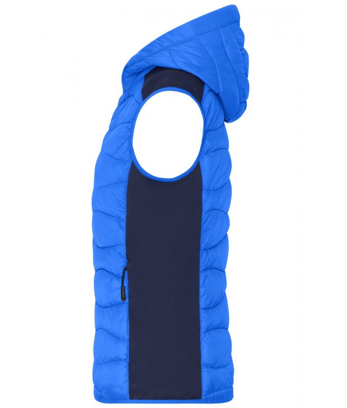 Ladies Ladies' Hybrid Vest Blue/navy 11468