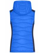 Ladies Ladies' Hybrid Vest Blue/navy 11468