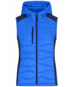 Dames Ladies' Hybrid Vest Blauw/navy 11468