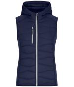 Dames Ladies' Hybrid Vest Navy/navy 11468