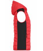 Dames Ladies' Hybrid Vest Rood/zwart 11468