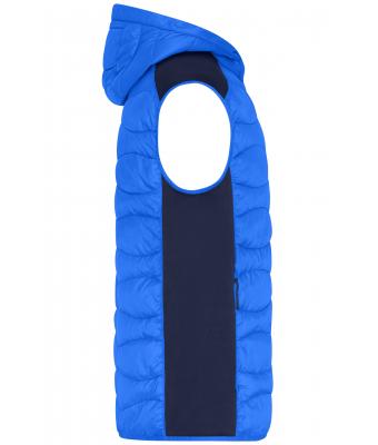 Homme Gilet hybride pour hommes Bleu/marine 11469