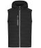 Homme Gilet hybride pour hommes Noir/noir 11469