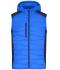 Men Men's Hybrid Vest Blue/navy 11469
