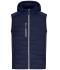 Men Men's Hybrid Vest Navy/navy 11469