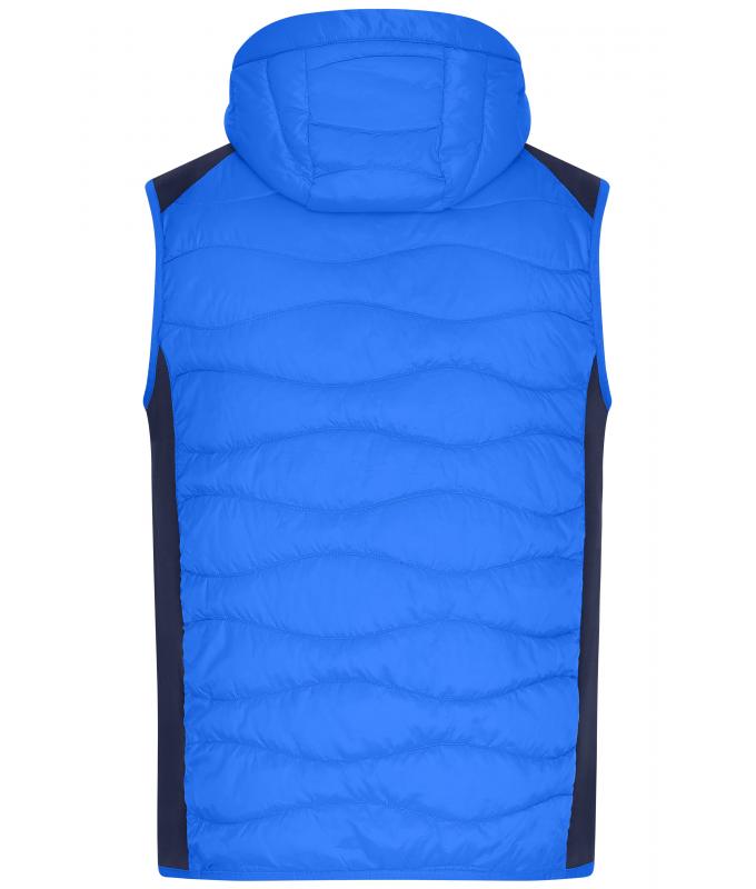 Herren Men's Hybrid Vest Blue/navy 11469