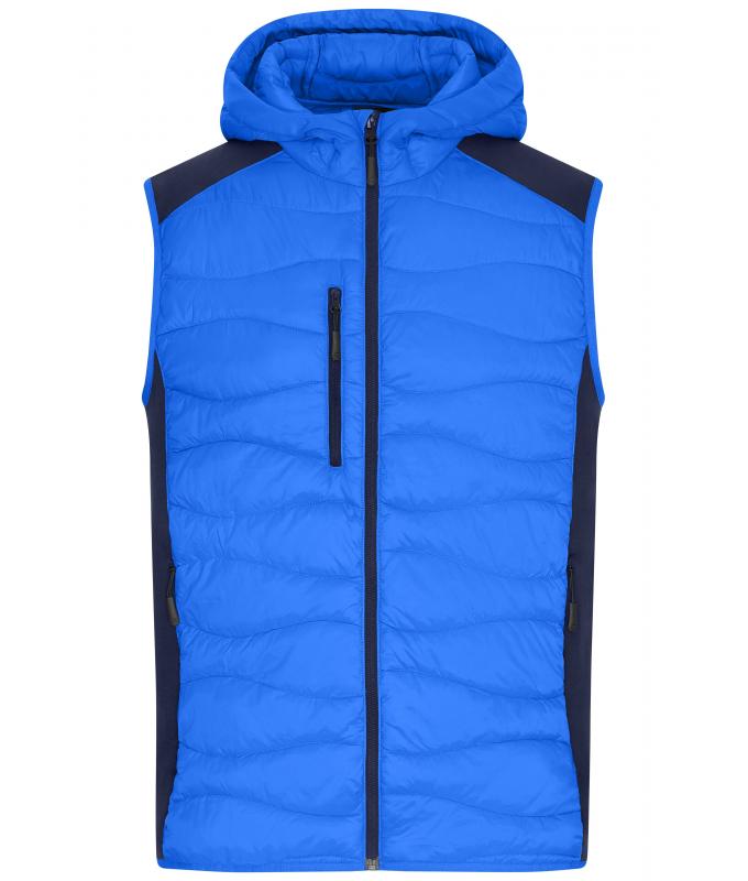 Herren Men's Hybrid Vest Blue/navy 11469