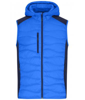 Men Men's Hybrid Vest Blue/navy 11469