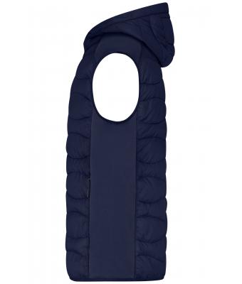 Men Men's Hybrid Vest Navy/navy 11469