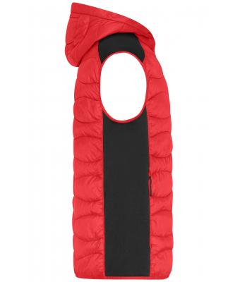 Heren Men's Hybrid Vest Rood/zwart 11469