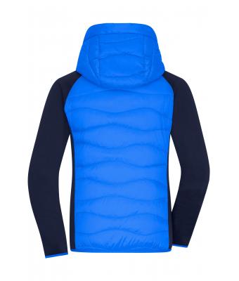 Dames Ladies' Hybrid Jacket Blauw/navy 11470