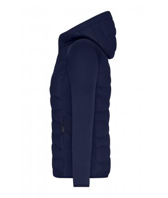 Dames Ladies' Hybrid Jacket Navy/navy 11470
