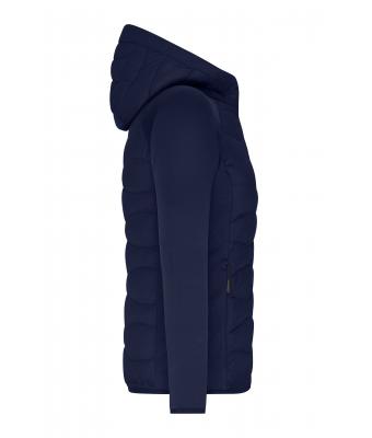 Dames Ladies' Hybrid Jacket Navy/navy 11470