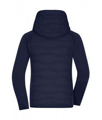 Dames Ladies' Hybrid Jacket Navy/navy 11470