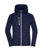 Damen Ladies' Hybrid Jacket Navy/navy 11470