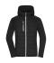 Dames Ladies' Hybrid Jacket Zwart/zwart 11470