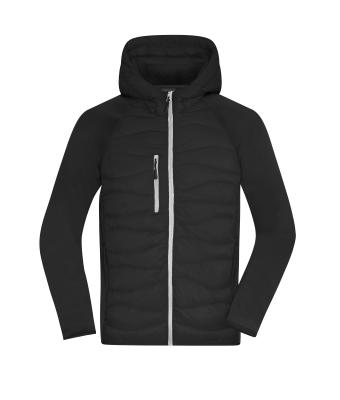 Men Men's Hybrid Jacket Black/black 11471