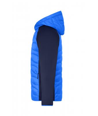 Men Men's Hybrid Jacket Blue/navy 11471