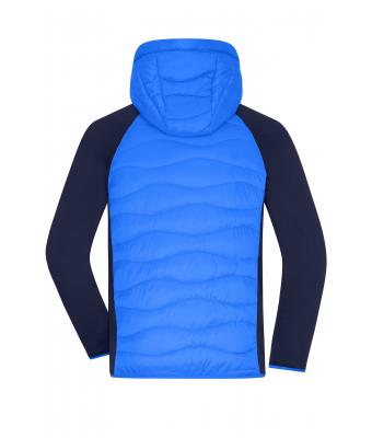 Men Men's Hybrid Jacket Blue/navy 11471