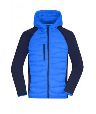 Men Men's Hybrid Jacket Blue/navy 11471