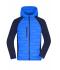 Men Men's Hybrid Jacket Blue/navy 11471