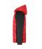 Herren Men's Hybrid Jacket Red/black 11471