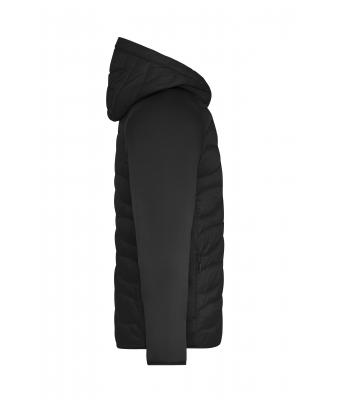 Heren Men's Hybrid Jacket Zwart/zwart 11471