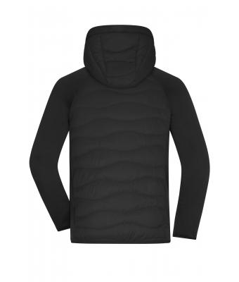 Heren Men's Hybrid Jacket Zwart/zwart 11471