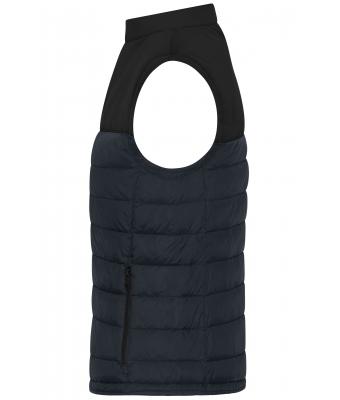 Damen Ladies' Padded Vest   GRS Carbon/black 11472