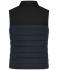 Dames Ladies' Padded Vest   GRS Carbon/zwart 11472