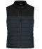 Dames Ladies' Padded Vest Carbon/zwart 11472