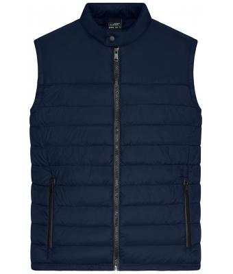 Homme Gilet matelassé pour hommes Marine 11473