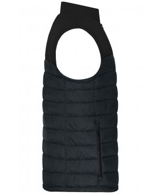Men Men's Padded Vest   GRS Carbon/black 11473