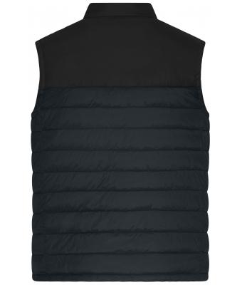 Men Men's Padded Vest   GRS Carbon/black 11473