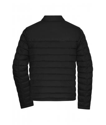 Homme Veste matelassée pour hommes Noir 11475