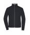 Dames Ladies' Blouson Zwart/zilver 11476