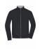 Homme Blouson pour hommes Noir/argent 11477