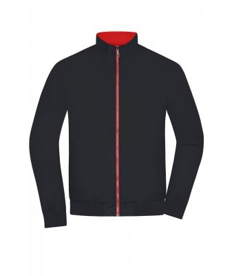 Homme Blouson pour hommes Rouge/noir 11477