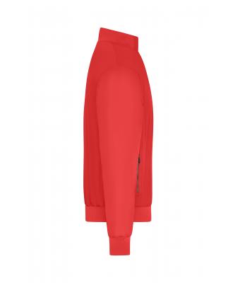 Homme Blouson pour hommes Rouge/noir 11477