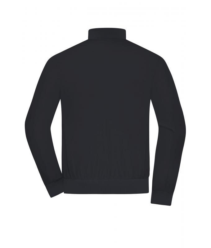 Herren Men's Blouson Black/silver 11477