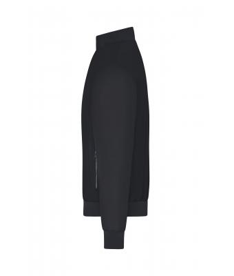 Heren Men's Blouson Zwart/zilver 11477