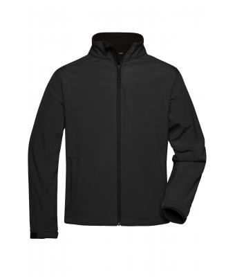 Men Men's Softshell Jacket Black 7306