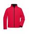 Heren Men's Softshell Jacket Rood 7306